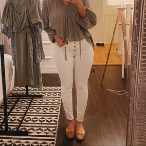 High-rise skinny jeans universal thread